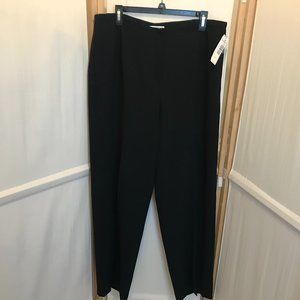 NWT PENDLETON Sz 18 Black Lined Dress Pants NEW  $108